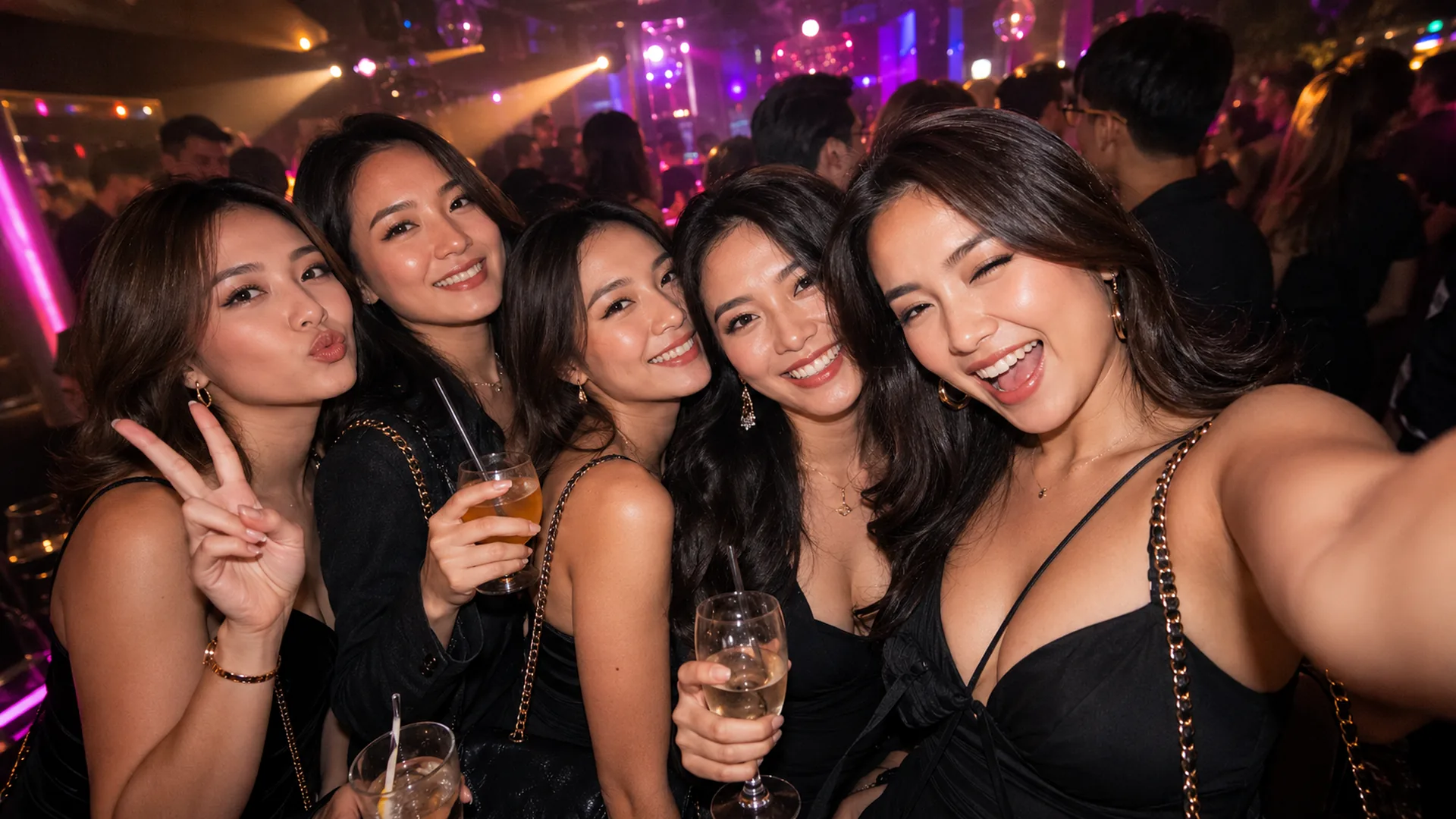 Party selfie in Selfie Time by Ourlabs